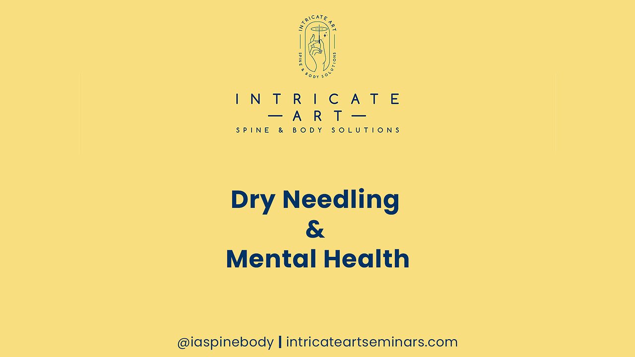 Dry Needling and Mental Health