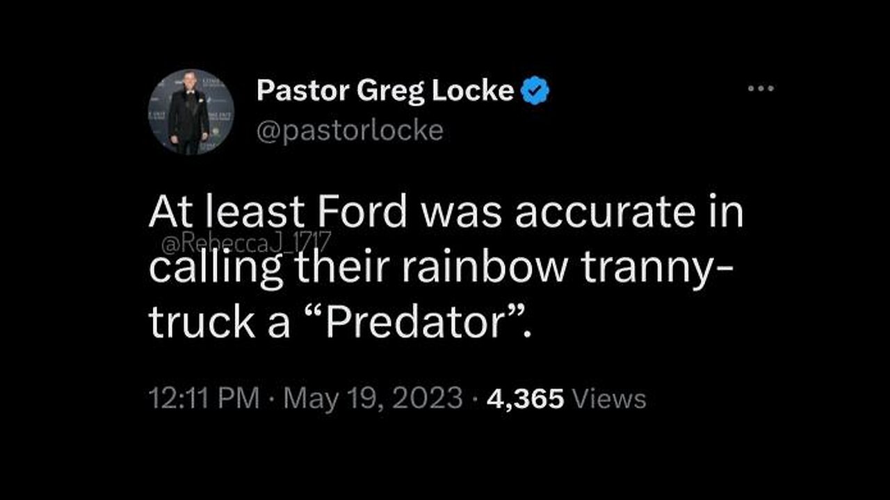 Ford Commercial Features LGBT Colored "Very Gay Raptor" Truck 5-19-23 Salty Cracker