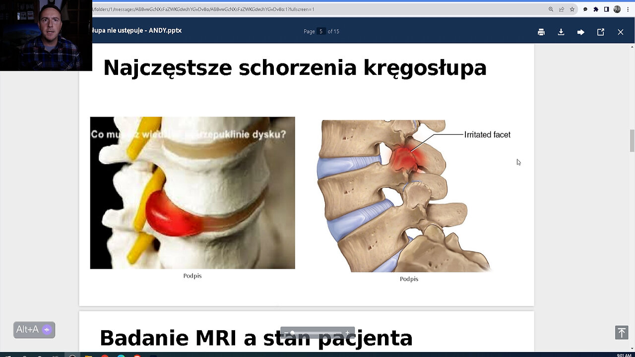 Dr Jan Jaskowski- Zdrowie Naszego kregoslupa