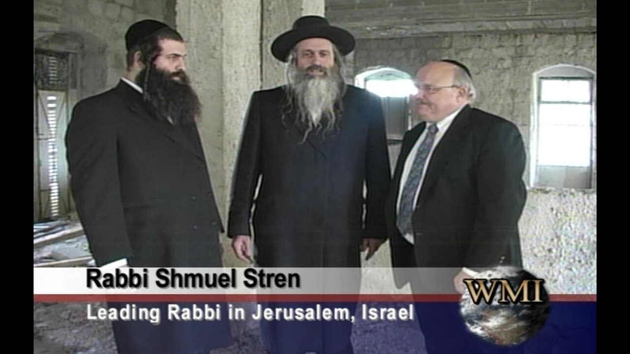 Dr. Hansen with Rabbi Shmuel Stren in Jerusalem, Israel