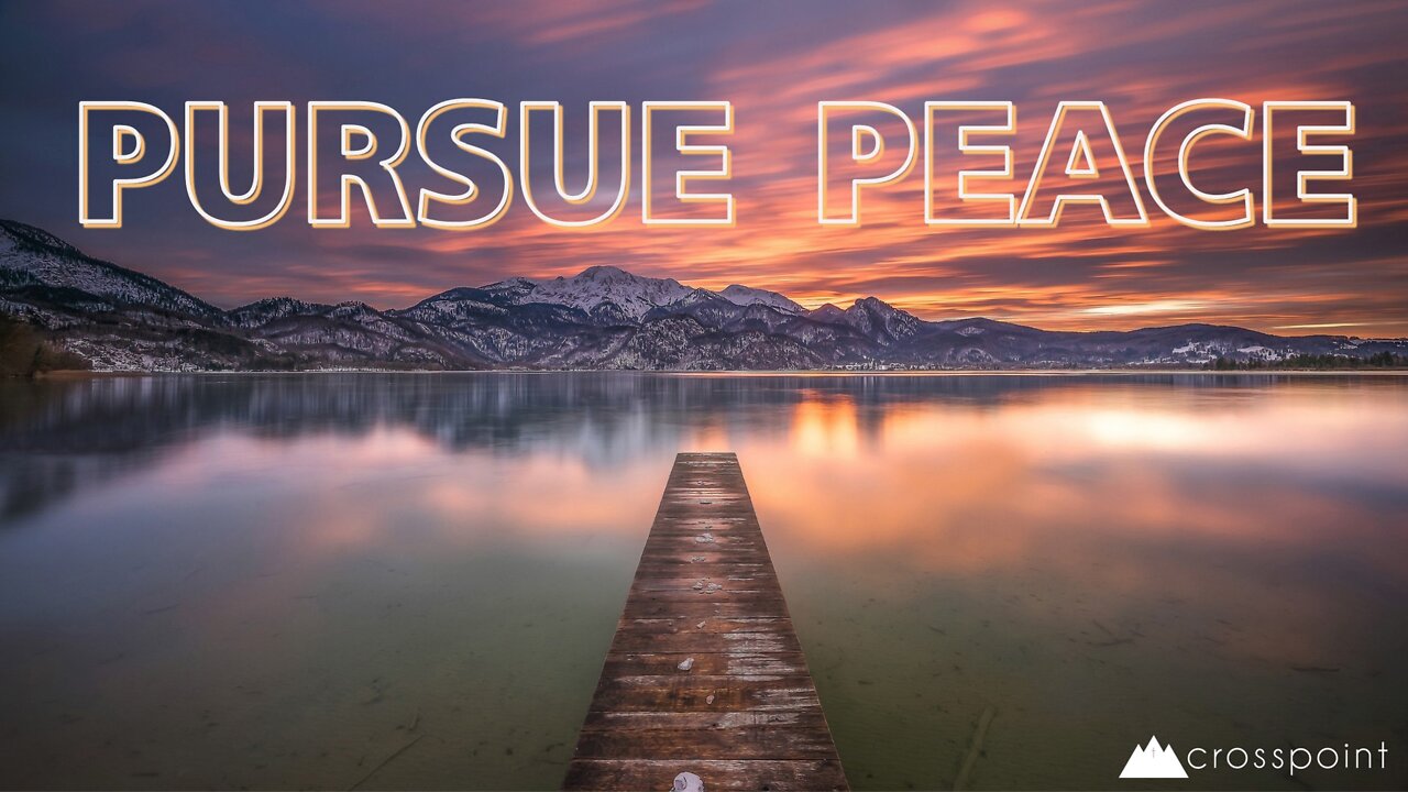 Pursue Peace