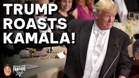 WATCH FULL REPLAY: Trump ROASTS Kamala At The Al Smith Charity Dinner