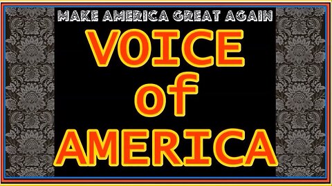 VOICE of AMERICA MAGA VOTERS ASIAN AFRICAN HISPANIC CAUCASIAN, AMERICANS