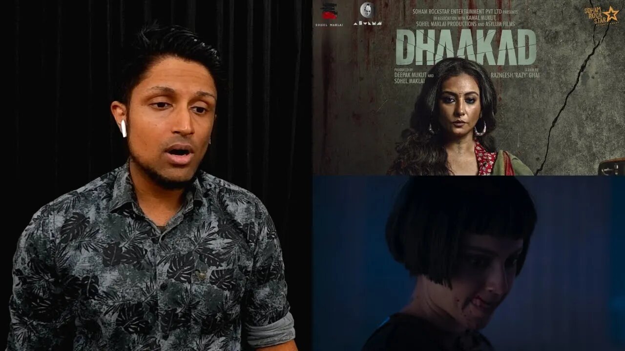 Dhaakad Official Teaser |Kangana Ranaut |Arjun Rampal |Divya Dutta |Deepak Mukut| RAZY REACTION