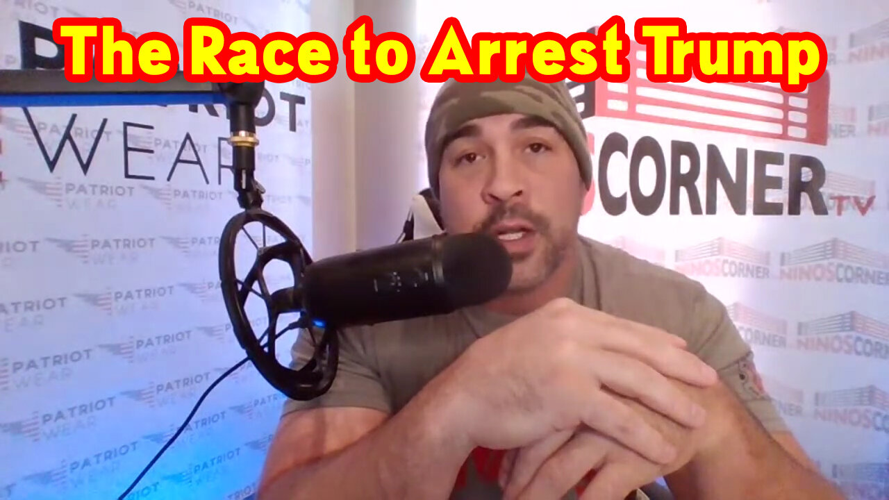 David Nino HUGE "The Race To Arrest Trump"