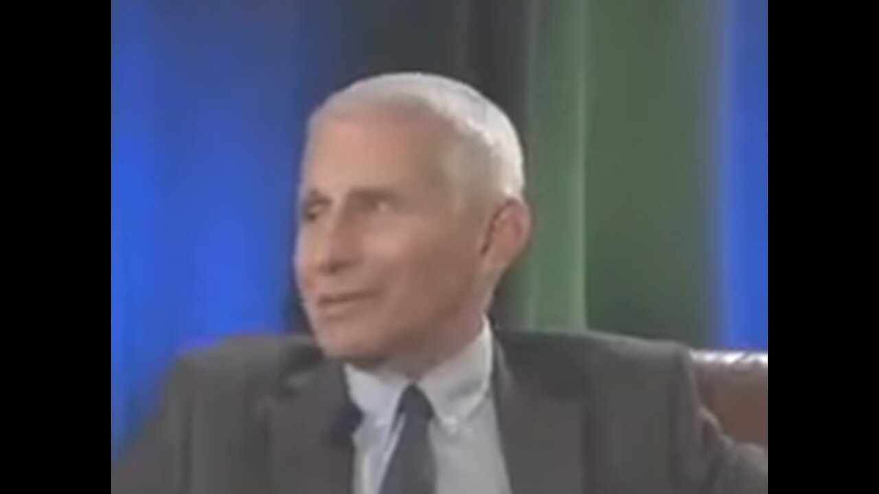 Fauci is joking around: "He created the virus"