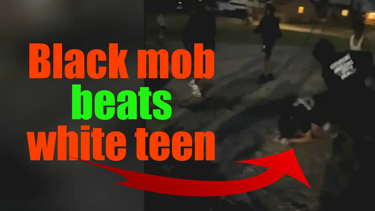 Black mob attacks white teen: Real diversity training