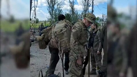 Exclusive Footage Of The Surrender Of Militants Of The Azov Nationalists Group In Azovstal, Mariupol