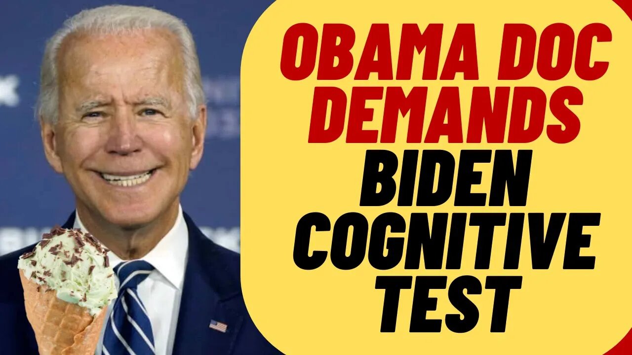 Lawmakers Demand BIDEN Get Cognitive Test