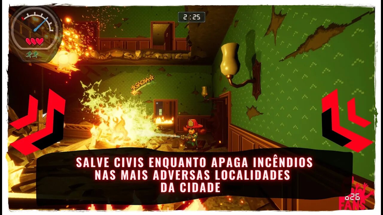 Firegirl Hack 'n Splash Rescue PS4, Xbox One, Nintendo Switch, PS5, Xbox Series e PC (Já Disponível)