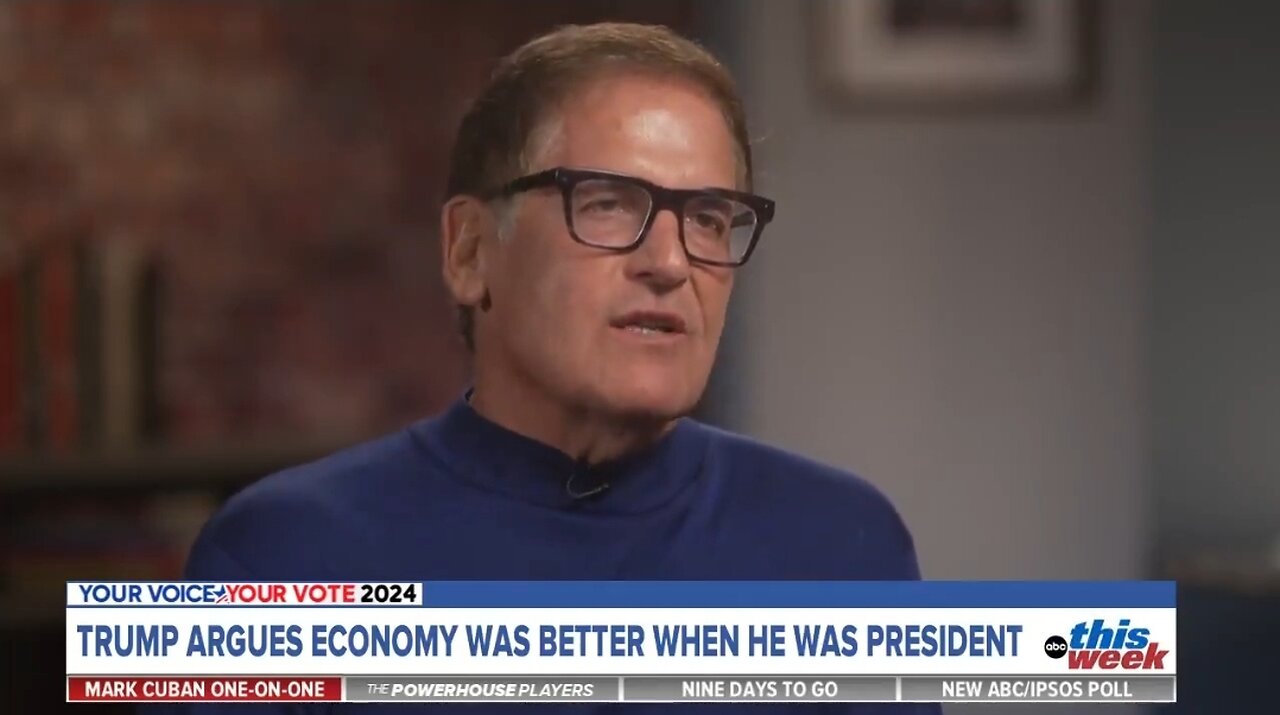 Mark Cuban Claims The Economy Is Great, You Just Don't See It