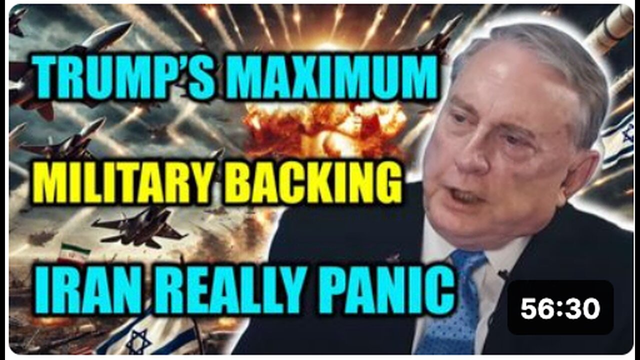 Douglas Macgregor REVEALS: Trump's FULL MILITARY SUPPORT for Israel, Iran's WORST NIGHTMARE Begins!