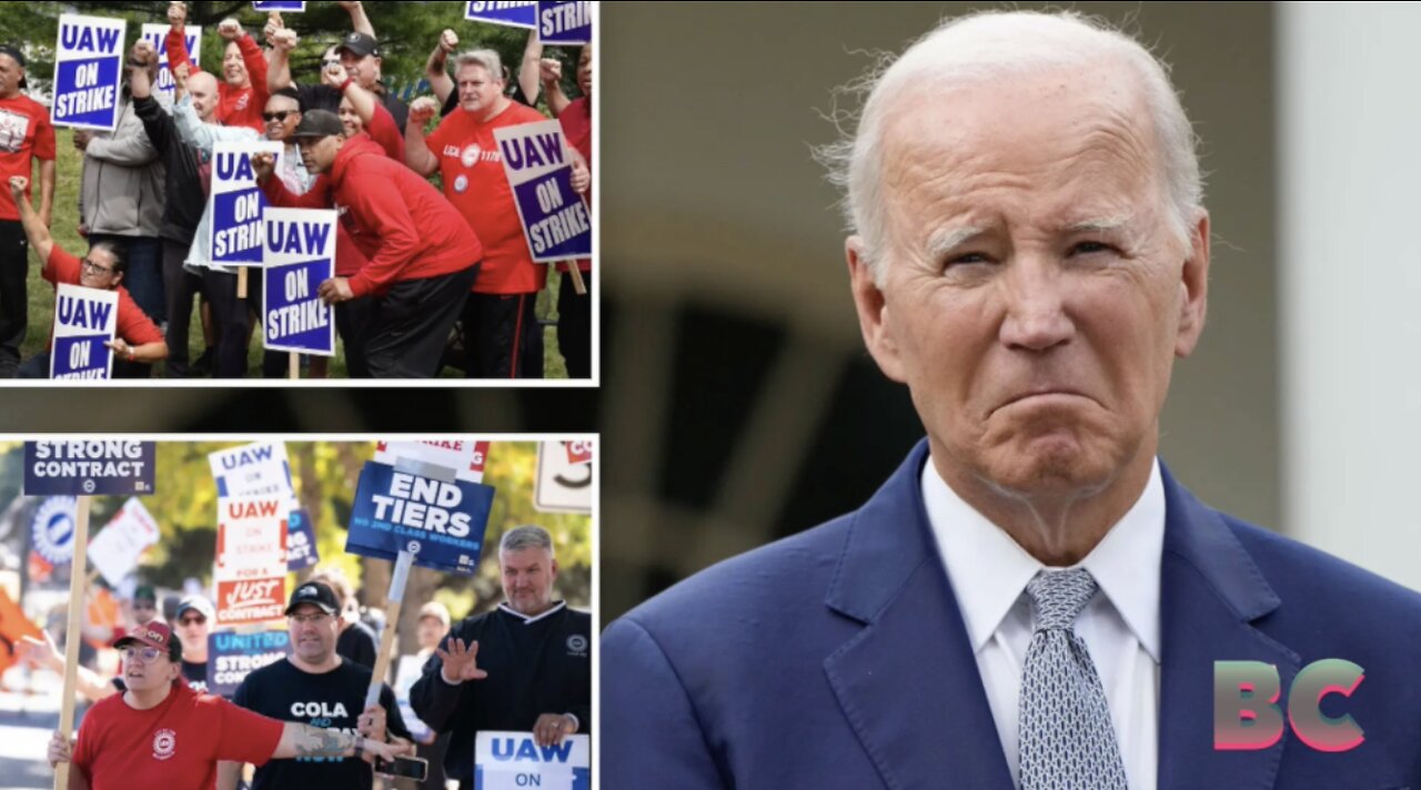 Biden to walk the picket line in Michigan to support UAW strikers
