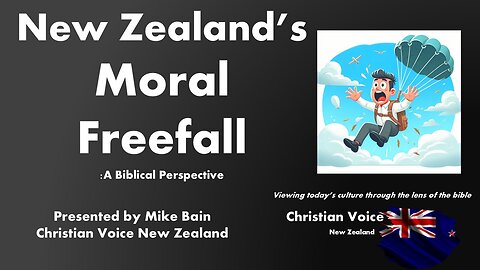 New Zealand's Moral Freefall