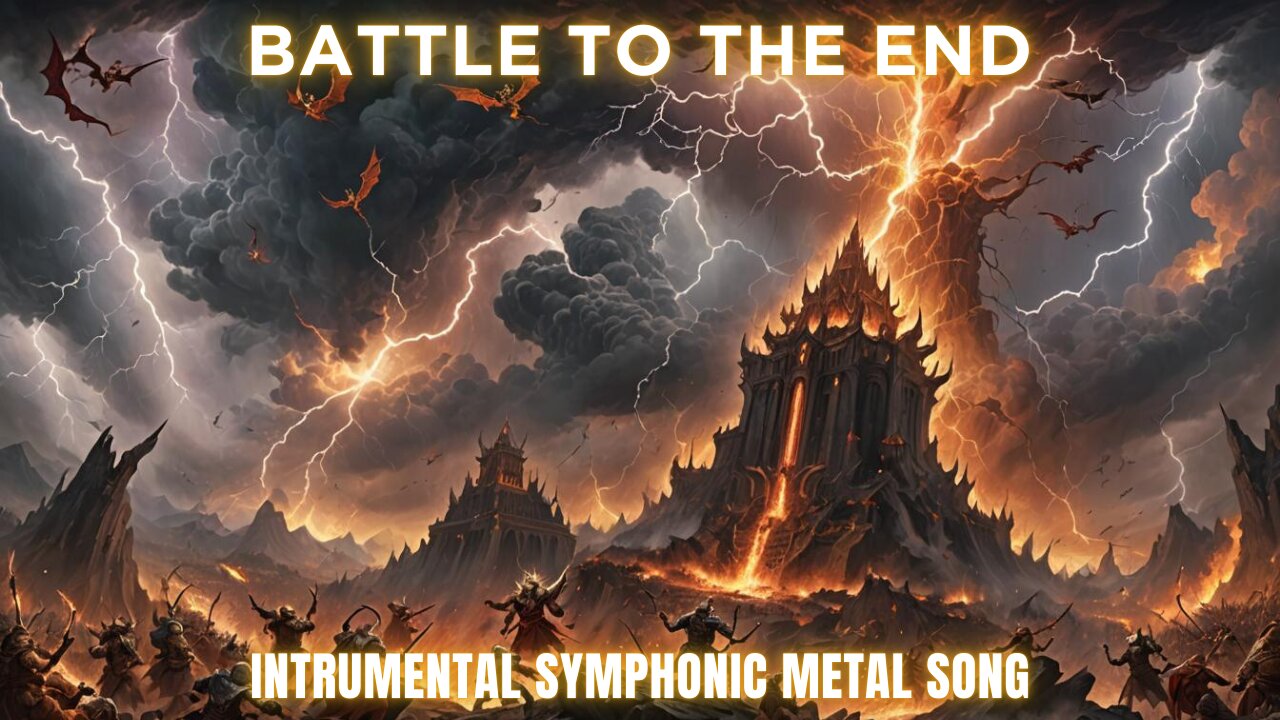 Battle To The End - Instrumental Symphonic Heavy Metal Song / Power Metal