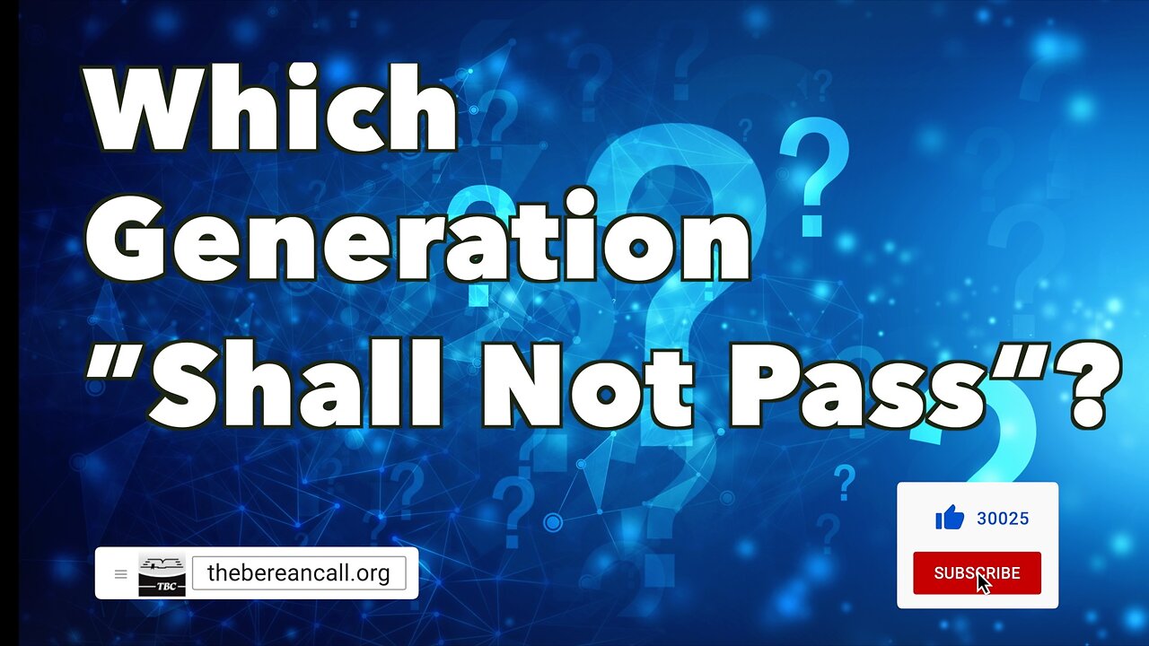 Which Generation "Shall Not Pass"?