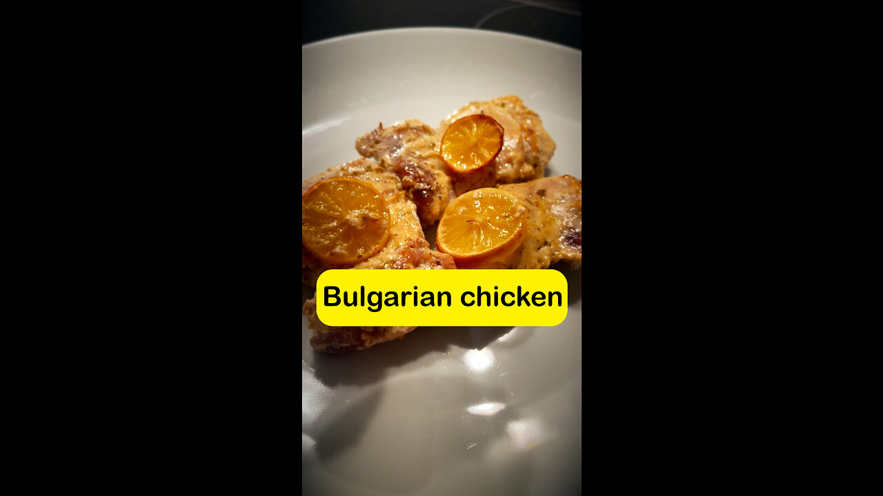 Just whipped up some Bulgarian chicken at home