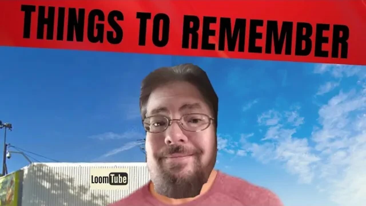 Things To Remember