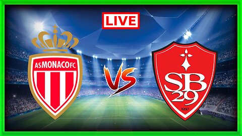 AS Monaco vs Stade Brestois | Ligue 1 | Match commenté En direct