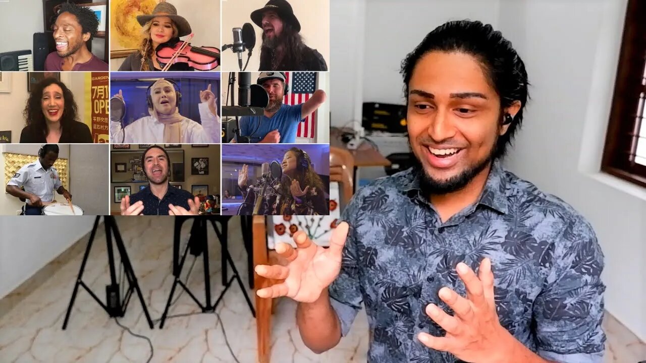 Ella & friends remix “Standing in the Eyes of the World” for July 4th 2020 REACTION