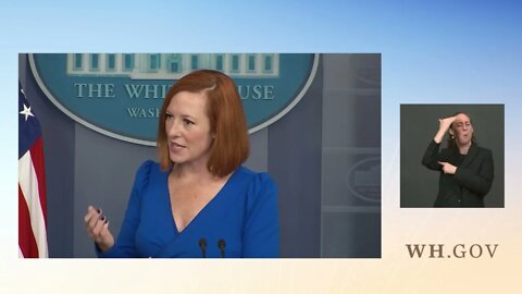 #Jennifer Psaki White House Dr Harper Report October 27, 2021