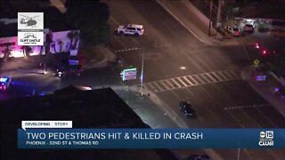 2 pedestrians hit, killed near 32nd Street and Thomas Road