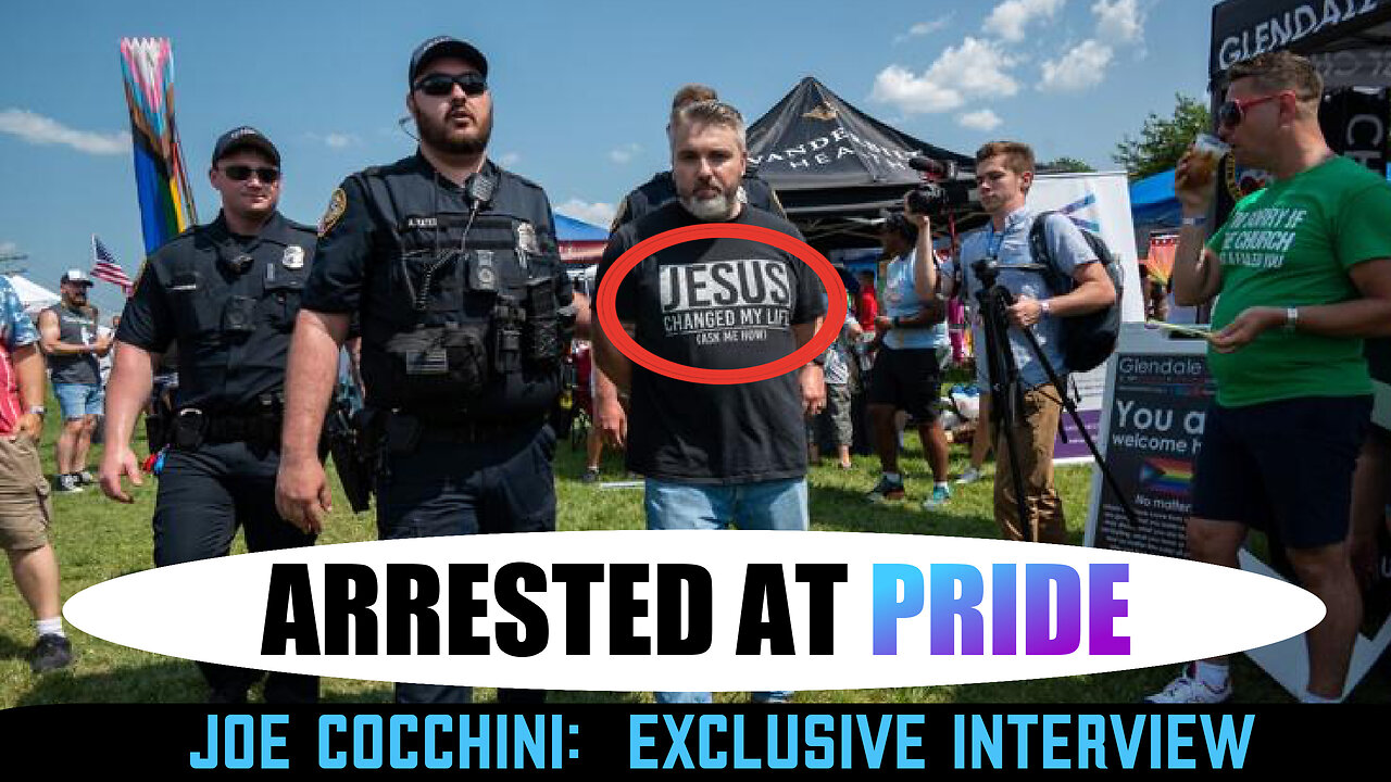 Franklin City Police Arrest/Escort Christians off Public Park during PRIDE | Exclusive Interview