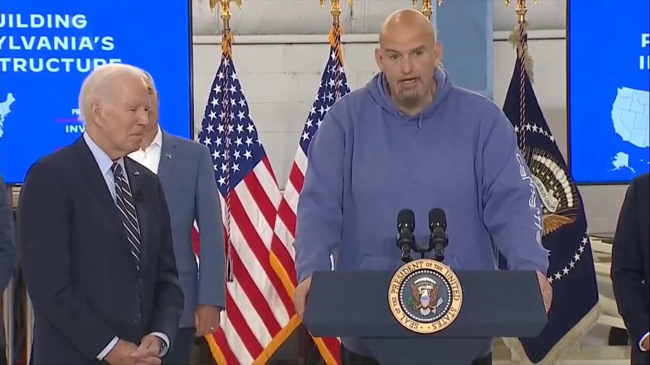 DUMB & DUMBER!! MUMBLING FETTERMAN!