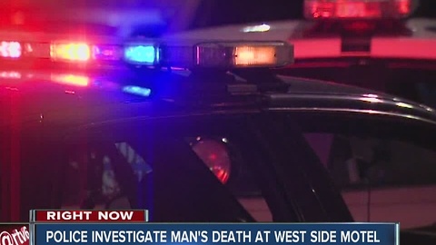 Man found dead in west side motel room