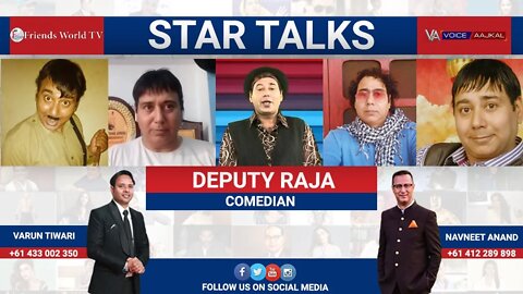 Deputy Raja Punjabi Comedian in conversation With Navneet Anand & Varun Tiwari