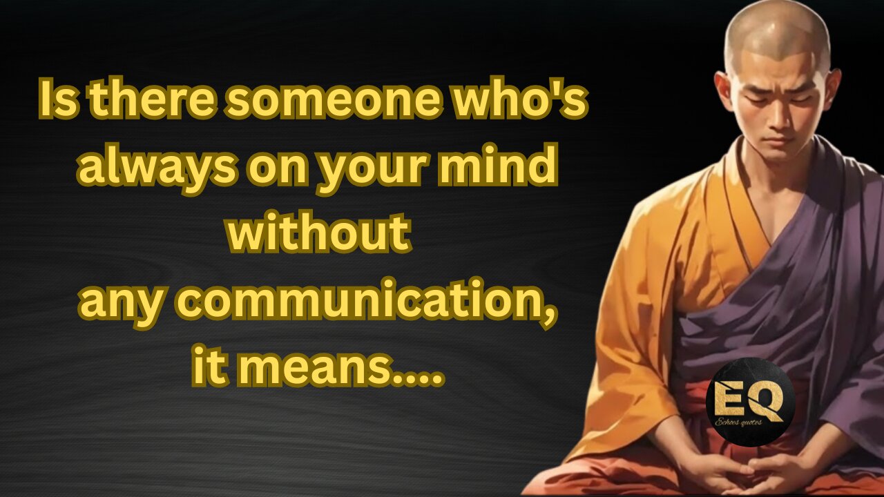 Is there someone who's always on your mind? Does that person thinks about you ? #motivation #quotes