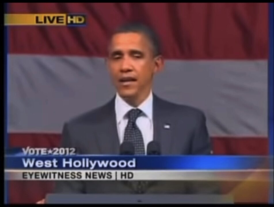WATCH OBAMA'S FACE FREEZE - 'ANTICHRIST SPIRIT' CONFRONTED!