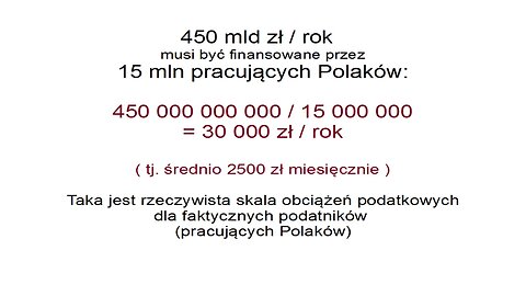 podziemna TV - Urzędnicy nie płacą podatków - oni żyją z podatków. Kto płaci podatki? #16 (23.11.2013)