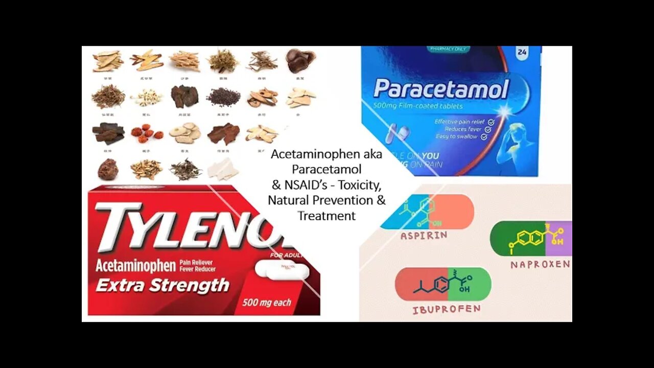 Acetaminophen aka Paracetamol & NSAID’s - Toxicity, Natural Prevention & Treatment