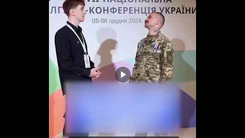 Ukrainian army turns into a media circus: A gay veteran speaks at the national LGBT conference...