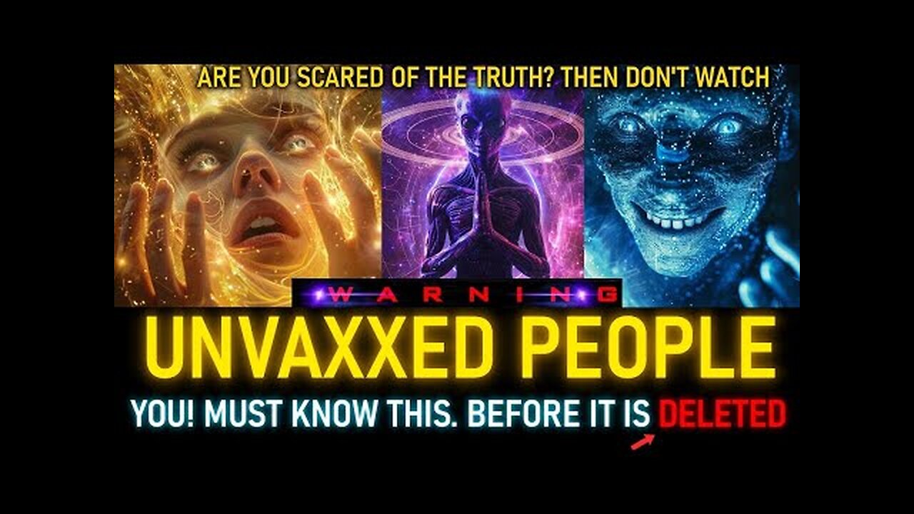 URGENT UPDATE! FOR THE UNVAXXED PEOPLE. LISTEN CAREFULLY! THEY CAN'T HIDE THIS ANYMORE! (9) (21)