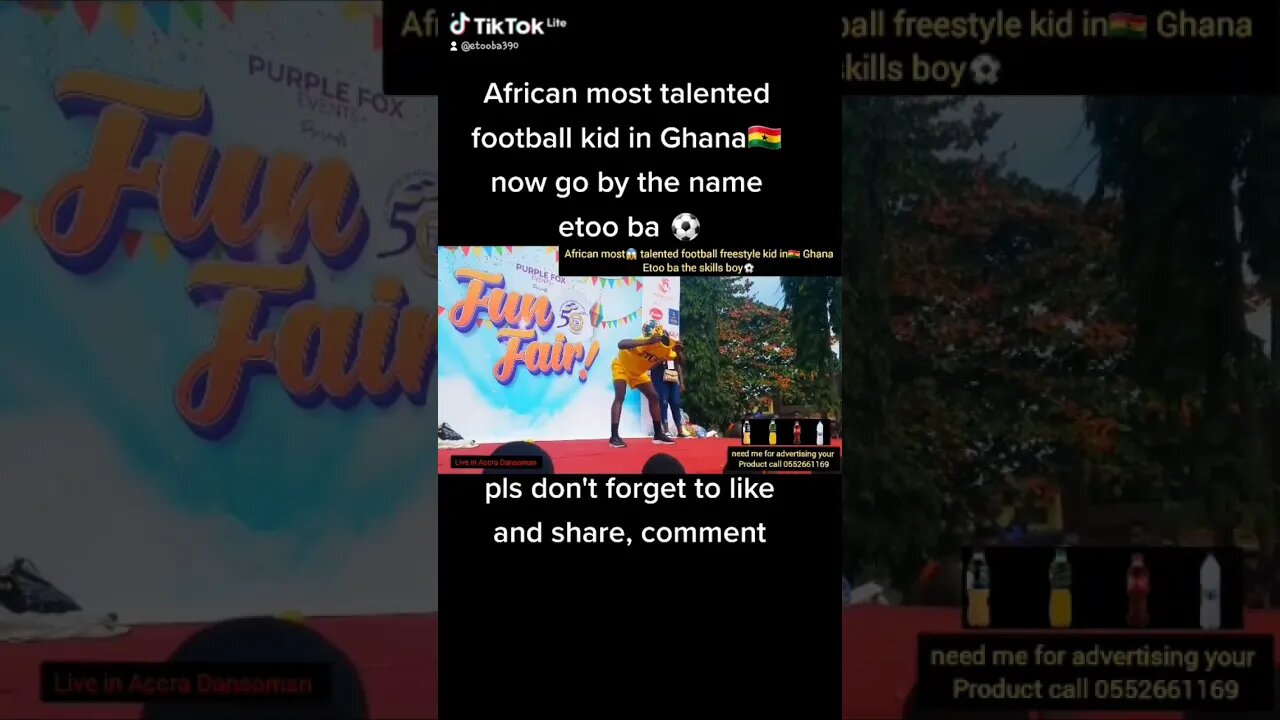 African most talented football kid in Ghana 🇬🇭⚽️😱👈