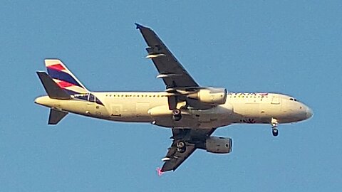 Airbus A320 PR-MYT coming from Brasília to Fortaleza