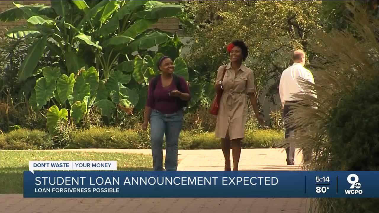 Student loan announcement expected