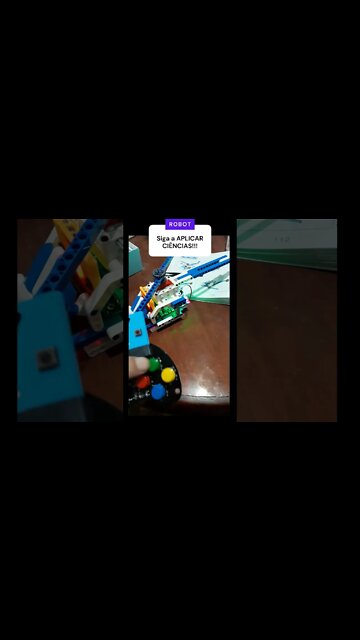 Helicóptero com Blocos Montar + Bluetooth + Micro:bit #shorts