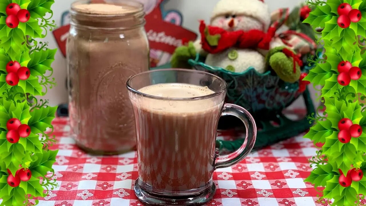 SUGAR FREE HOT COCOA MIX!! A REALLY RETRO HOLIDAY!!