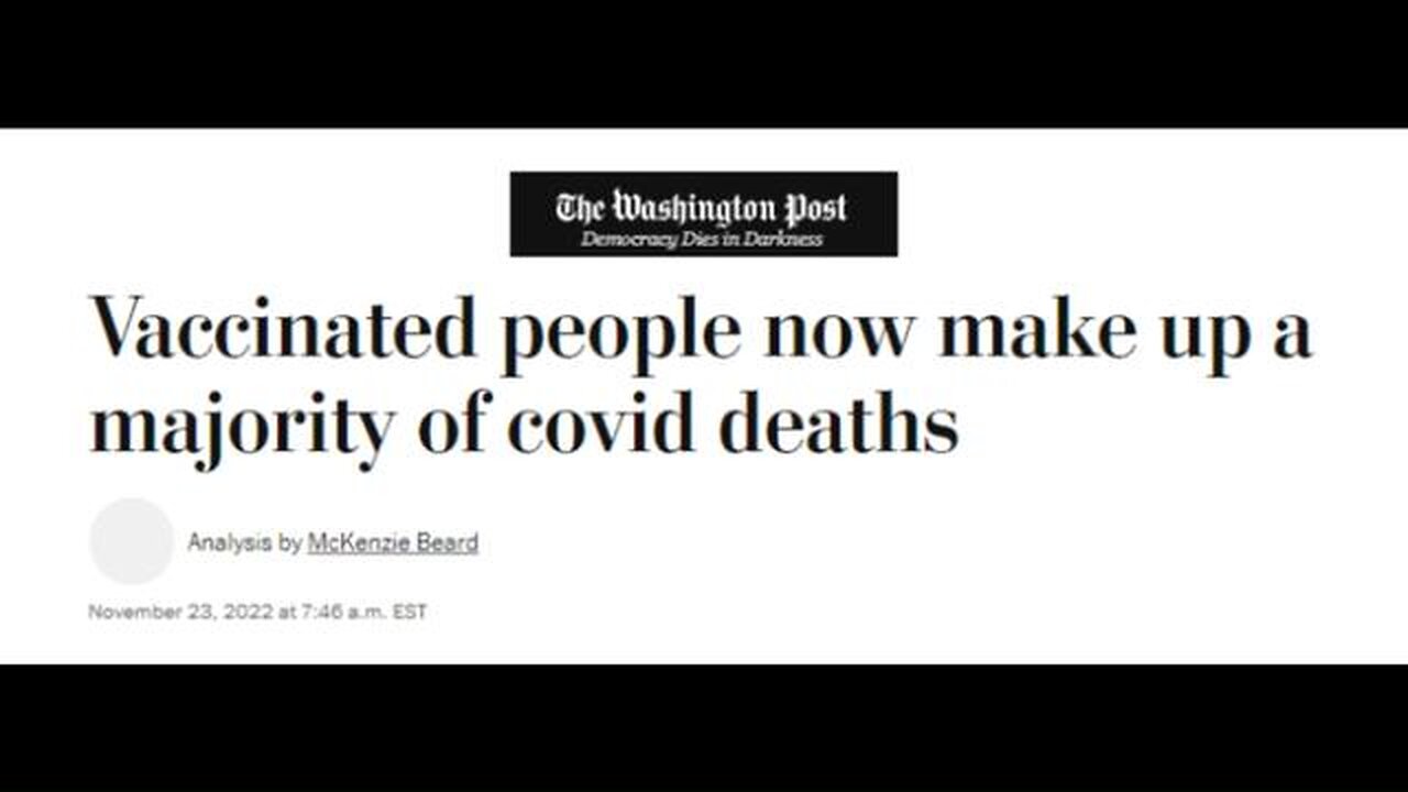 The Washington Post: Vaccinated People Now Make Up a Majority of Covid Deaths