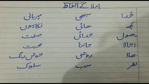 Class III Urdu A UNIT 1