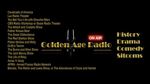 Golden Age Radio Treasures: A Journey into Timeless Audio Dramas #2