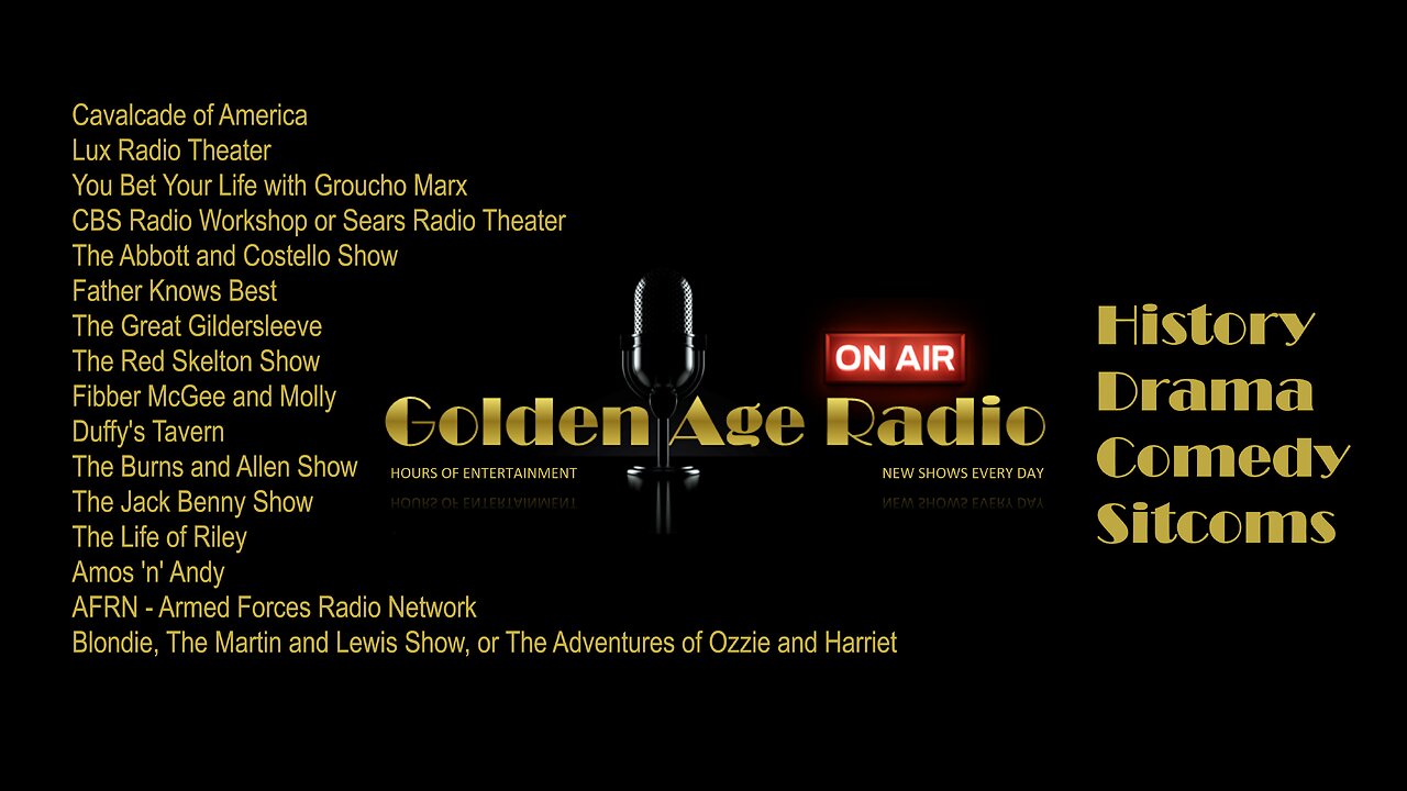 Golden Age Radio Treasures: A Journey into Timeless Audio Dramas #2