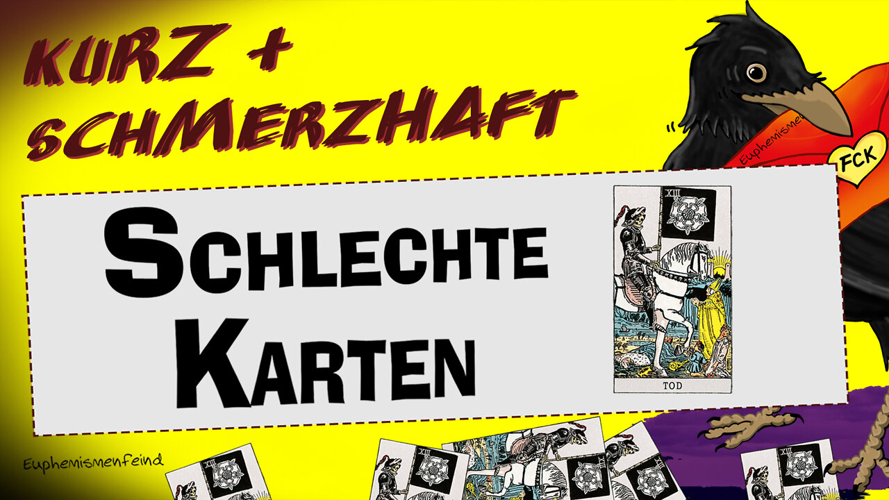 Kurz & schmerzhaft: Schlechte Karten