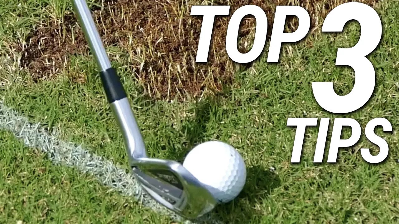 TOP 3 TIPS | Stop Hitting Behind The Ball