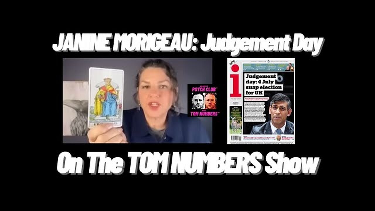 JANINE MORIGEAU : Judgement Day - On The TOM NUMBERS Show…