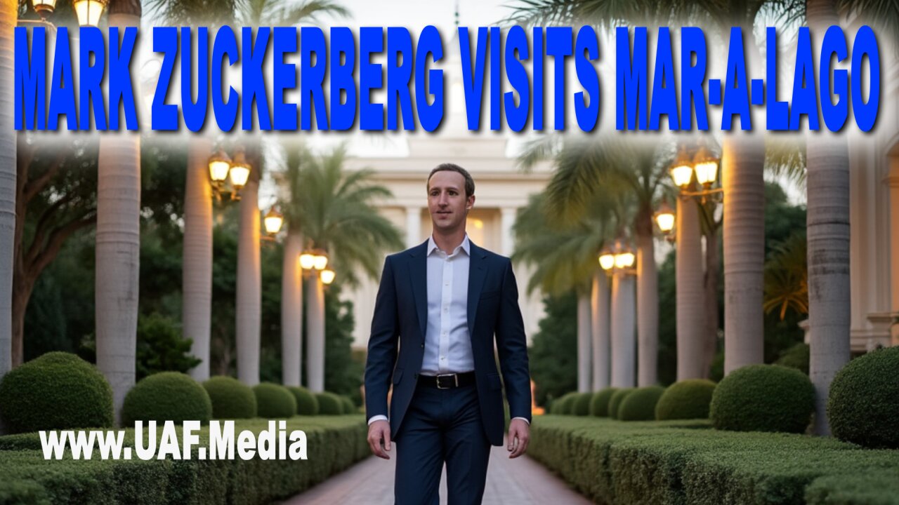 Mark Zuckerberg Visits Mar-A-Lago