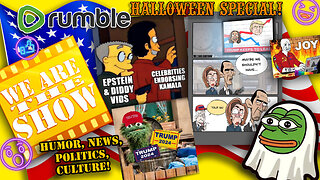 10-31 7pm EST Halloween Special! News Culture Politics and More! Come say hi!